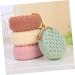 FOMIYES 2pcs Loofah Bath & Body Scrubber Set - Soft Sponge Brush for Face & Body, Frosted Bath Flower Design - Buy Online on GoSupps.com