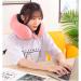 HJGTTTBN U-Shaped Memory Foam Neck Pillow - Soft Travel & Massage Pillow for Cervical Support | Grey Color - Buy Online on GoSupps.com