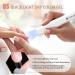 Portable UV LED Nail Lamp | Mini Nail Dryer for Quick Gel Curing | USB Rechargeable Flashlight for DIY Manicure | White - Buy Online on GoSupps.com