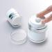 UMETASS 3-pcs 1oz Airless Pump Jar Set - Travel Size Refillable Vacuum Bottles for Creams and Lotions 30ml/1.0oz - Buy Online on GoSupps.com