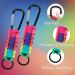 10 Pack Mini Carabiner Keychain Clips with Screw Caps - Durable Outdoor Lanyard Hooks for Men & Women - Buy Online on GoSupps.com