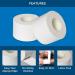 AFFORDTEX Sports Tapes 4 Adhesive Rolls- 1.5" x 10 Yards per roll- No-Sticky Residue Sport Tape with Zig-Zag Edge for Easy Tearing Skin-Friendly Athletic Tape for Athletes Coaches Amateurs - Buy Online on GoSupps.com
