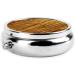 Gold Sequin Sparkle Round Pill Box | 3 Compartment Portable Travel Medicine Organizer - Mini Decorative Pill Case for Vitamins & Tablets - Buy Online on GoSupps.com