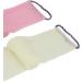African Net Sponge African Bath Sponge Long Net Bath Sponge Nylon Body Exfoliating Net Back Scrubber with Bathing Gloves for Shower Skin Smoother (Roseate Beige) - Buy Online on GoSupps.com