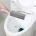 Toilet Pumice Stone with Handle - Pumice Stone Brush Toilet Bowl Clean Brush with Handle Powerfully Cleans Away Limescale Stain Hard Water Rings Calcium Buildup Iron Klufo - Buy Online on GoSupps.com