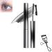 Amewix Mascara Amewix Lashes Mascara Waterproof Silk Fiber Mascara Amewix 3D Curling Eyelash Iron Mascara Long-Lasting Curl & Volume (Black)