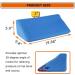 30 Degree Incline Gel Wedge Pillow for Sleeping & Body Positioning - Back Pain Relief & Elevated Legs Support - Medical Grade Foam Bed Wedge - Buy Online on GoSupps.com