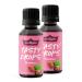 GymQueen Tasty Drops Hazelnut 2x30ml Flavour Drops without calories Hazelnut 30 ml (pack of 2)