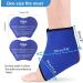 Hilph Large Ankle Ice Pack Wrap for Swelling & Injuries - Reusable Cold Compression with 2 Gel Packs for Sprained Ankle, Achilles Tendonitis - Foot Swelling Relief - Buy Online on GoSupps.com