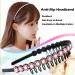 5 Pieces Rhinestone Hair Bands | Stylish Crystal Elastic Hair Accessories for Women & Girls - Buy Online on GoSupps.com