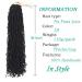 7 Packs 36 Inch Faux Locs Crochet Hair for Black Women - Pre-looped Long Goddess Locs Crochet Braids - Curly Wavy Braiding Hair Extension (1B) - Buy Online on GoSupps.com