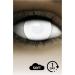 FUNZERA Dead Zombie Halloween Contact Lenses - White Non-Prescription Pack of 2 for Cosplay & Carnival - Buy Online on GoSupps.com