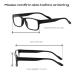 Buy Readerest Blue Light Blocking Glasses | UV Protection No Magnification Men s Black - Buy Online on GoSupps.com
