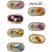 hgnxa Cute & Fun Wool Knitted Flower Hair Clip Crochet Flower Barrettes Colorful Hairpin Unique Hair Accessories for Kids - Buy Online on GoSupps.com