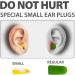 PQ Sleep Ear Plugs - 100 Small Foam Earplugs for Small Ear Canals | 32 dB Noise Cancelling, Premium Soft Earplugs for Men and Women to Block Snoring - Buy Online on GoSupps.com