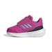 adidas Unisex Baby Runfalcon 3.0 Hook-and-Loop Sneakers 4 UK Child Lucid Fuchsia Blue Dawn Core Black