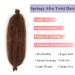 LEEVE 16 Inch Pre-Separated Springy Twist Hair | 8 Packs Crochet Hair for Afro Marley Locs | Distressed Locs & Kinky Braiding Hair Extensions (30#) - Buy Online on GoSupps.com