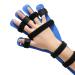 Hand Stroke Hemiplegia Rehabilitation Training Equipment Finger Orthoses Rehab Gloves Blue One Size