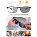 Buy Vevesmundo Self-Tinting Reading Glasses | Multifocal Blue Light Filter Eyewear for Men & Women | 2.5x Magnification Sun Protection & Style - Buy Online on GoSupps.com