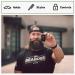 Live Bearded Tombstone Mustache Wax - 0.35 Oz - Medium Hold - All-Natural Ingredients - Made in the USA - Buy Online on GoSupps.com