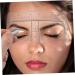 Didiseaon 10pcs Eyebrow Design Ruler Tools Eyebrow Shaping Template Eyebrow Ruler Drawing Tool Disposable - Buy Online on GoSupps.com
