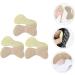 FRCOLOR Shoe Heel Cushion Pads - 12 Pcs Heel Inserts for Loose Shoes - Comfort and Support for Women - Light Yellow 8.7x4.2CM - Buy Online on GoSupps.com