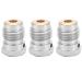 Alomejor 3PCS Burst Disks 1.8K 3K 5K 7K 3/8 24UNF Unified Copper Burst Disk for Paintball Tank Regulator