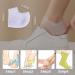 Gel Heel Cups (3 Pairs) - FSA/HSA Eligible Moisturizing Relief for Heel Pain & Dry Cracked Heels Achilles Tendinitis - Medical Grade Silicone Inserts - Buy Online on GoSupps.com