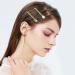 6 Pcs Vintage Crystal Rhinestone Hair Pins - Elegant Bobby Pins for Women - Buy Online on GoSupps.com