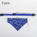 Dog Narrow Bandana Set - Taozoey 3 PCs Triangle Pet Scarves for Small & Medium Dogs and Cats - Buy Online on GoSupps.com