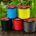 BAIKALBASS Braided Fishing Line 4 Strands Multifilament PE Braid - Saltwater Superline Red 328Yds/30LB - Buy Online on GoSupps.com