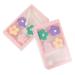 HEALLILY 2pcs Cute Contact Lens Case Portable Contact Lens Box Container Lens Holder with Mirror