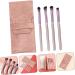 minkissy 5 Sets Eye Shadow Brush Set Powder Applicator Makeup Eyeshadow Makeup Brush Supple Makeup Brush Eye Crease Brush Ladies Suits Wooden Handle Single Cosmetic Miss - Buy Online on GoSupps.com