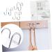 12pcs S Type Double Hook Towel Hangers Wall Mounted Clothing Rack Stainless Steel Door Hook Ordinary - Buy Online on GoSupps.com