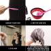 Hair Dye Coloring Kit - Tinting Bowl, Dye Brushes, Sharp Tail Comb - DIY Beauty Salon Tools in Elegant Pink (Set of 3) - Buy Online on GoSupps.com