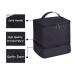 Buy Premium Nail Polish Carrying Case - Holds 30 Bottles Double Layer Storage & Nail Dryer - Style B Black | International Shipping Available - Buy Online on GoSupps.com
