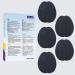 UNIKSTEP Non-Slip Shoe Sole Grips - 5 Pairs Anti-Skid Rubber Pads for Noise Reduction & Protection | Self-Adhesive Cushion (Black) - International Shipping Available - Buy Online on GoSupps.com