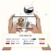 Enabot EBO Air Home Security Pet Camera 2 Way Talk Night Vison Wireless APP Remote Control Indoor Security Camera Movable Rechargeable Cam for Dog/Cat SD Card Storage - Buy Online on GoSupps.com