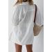 HAPCOPE Women's Oversized Long Puff Sleeve Blouse Shirt & Shorts Set - X-Large White - Buy Online on GoSupps.com
