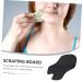 Beavorty Black Meteorite Gua Sha Facial Tool - Scraping Board & Neck Massage Tool for Glowing Skin - Buy Online on GoSupps.com