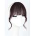 Bangs Hair Piece Clip in Bangs-Fake Bangs Hair Clip Black Clip On Bangs Real Human Hair Curtain Bangs for Women French Bangs Bangs Hair Extensions (Color : NC/4HL)