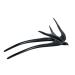 Marycrafts Black Buffalo Horn Bird Swallow Hairpin & Hair Stick - Elegant Hair Accessories - Buy Online on GoSupps.com
