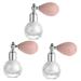 FOMIYES 3pcs High Gloss Dusting Glitter Balloons Shine Hair Spray Glitter Spray Polarized Miss Spray Powder 7.5x7cm x3pcs Whitex3pcs