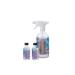 Kitchen and Bath Cleaner Concentrate Natural Household Cleaning Supplies Natural Cleaner Foaming Cleaner 2-2oz Unscented concentrate refills 16oz glass spray bottle (empty) Foaming Kitchen & Bath Kit
