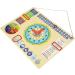 ewtshop Colorful Metal Learning Clock - Date Time & Seasons Educational Board - Buy Online on GoSupps.com