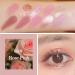 Erinde 10 Colors Eyeshadow Palette - Matte Shimmer Glitter Eye Shadow | High Pigmented & Ultra-Blendable | Natural-Looking Korean Makeup Palette - Rose Pink 03 - Buy Online on GoSupps.com