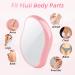 Reusable Crystal Hair Eraser for Painless Hair Removal - Pink | Exfoliation Tool for Women and Men - Back, Legs, Arms - Buy Online on GoSupps.com