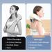 Shiatsu Neck Massage Device with Heat - 5D Deep Tissue Relief for Neck Back & Shoulders - Beige - Buy Online on GoSupps.com