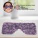 Natural Jade Eye Mask for Anti-Aging Hot & Cold Therapy - Soothing Cooling Blindfold (Purple) - Buy Online on GoSupps.com