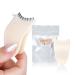False Eyelashes Applicator Tool Lashes Clip Tweezers for Beginners Easy to Apply Eyelashes Daily Use Buddy Tool(Beige)